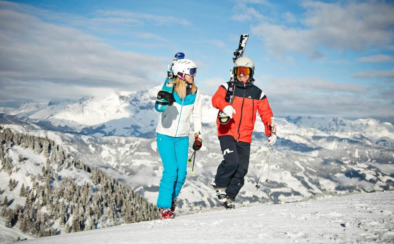 Hotel Alpenschloessl ザンクト・ヨーハン・イム・ポンガウ エクステリア 写真