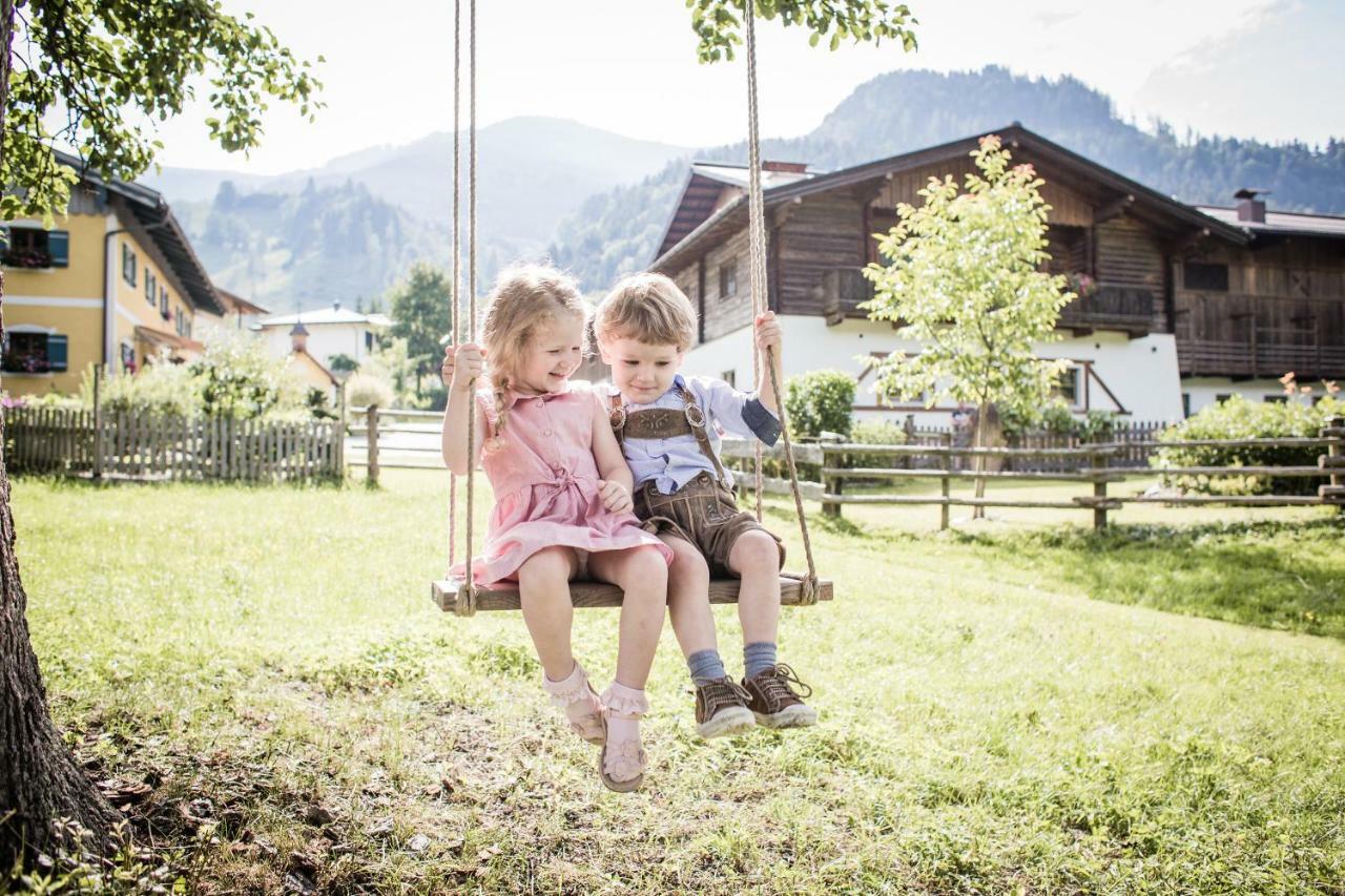 Hotel Alpenschloessl ザンクト・ヨーハン・イム・ポンガウ エクステリア 写真